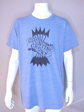 COUNTING CROWS T Shirt XL BARKING IRONS Arrows ADAM DURITZ Limited Edition RARE